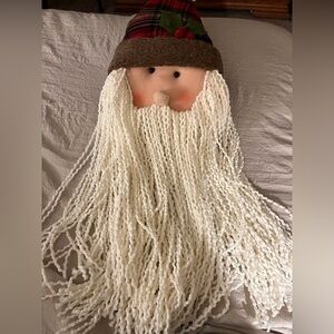 Santa 🎅🏻 Face with Long Beard